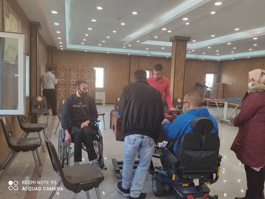 شهرقدس| مسابقات ورزشی ویژه معلولین برگزار شد