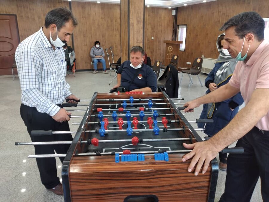 شهرقدس| مسابقات ورزشی ویژه معلولین برگزار شد