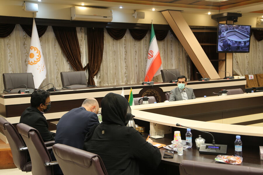دیدار رئیس سازمان بهزیستی کشور با نماینده صندوق جمعیت ملل متحد در ایران