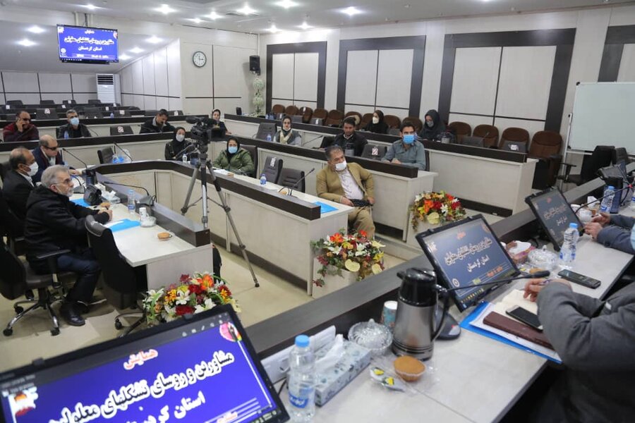 با حضور حسین رسولی سرپرست جدید بهزیستی کردستان؛ نخستین همایش مشاورین و نمایندگان تشکلهای معلولین در سنندج برگزار شد