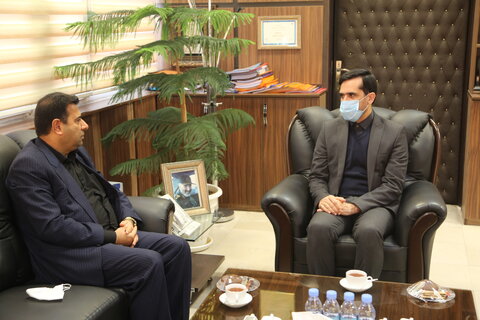 دیدار رئیس سازمان بهزیستی کشور با  نماینده مردم خرمشهر در مجلس شورای اسلامی