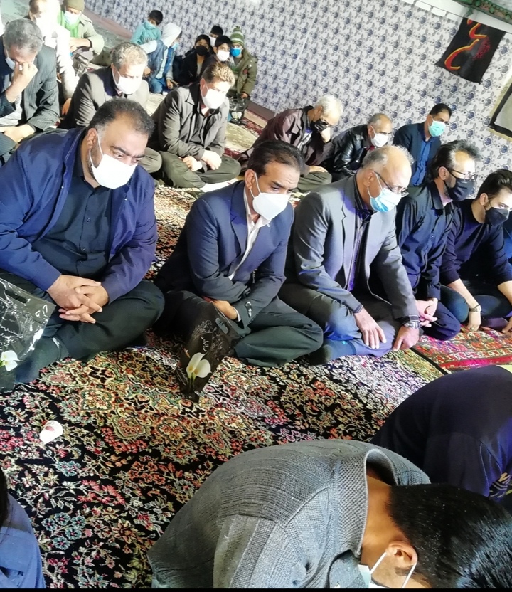 حضور مدیران بهزیستی استان کرمان در مراسم بزرگداشت رییس فقید بهزیستی شهرستان رابر