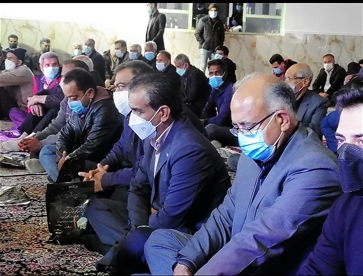 حضور مدیران بهزیستی استان کرمان در مراسم بزرگداشت رییس فقید بهزیستی شهرستان رابر