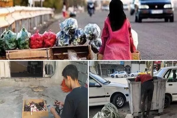 در رسانه| شناسایی ۶۳ کودک کار در استان همدان/ ۱۳ کودک دختر هستند.