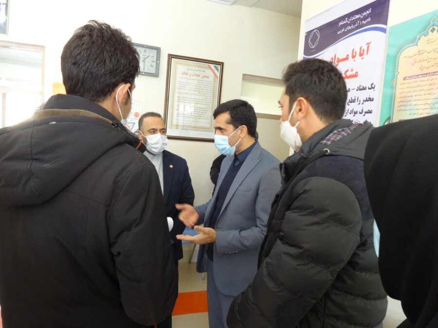 دیدار رئیس سازمان بهزیستی کشور با کارکنان اداره بهزیستی شهرستان مهاباد در آذربایجان غربی