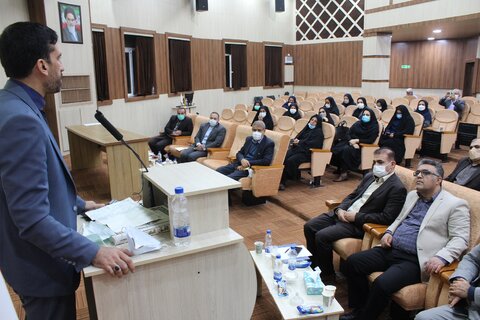 نشست هم اندیشی  رئیس سازمان بهزیستی کشور با کارکنان بهزیستی خوزستان