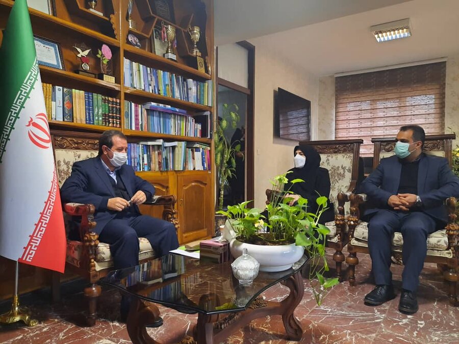 گزارش تصویری | دیدار مدیرکل بهزیستی آذربایجان شرقی با فرماندار شهرستان اسکو