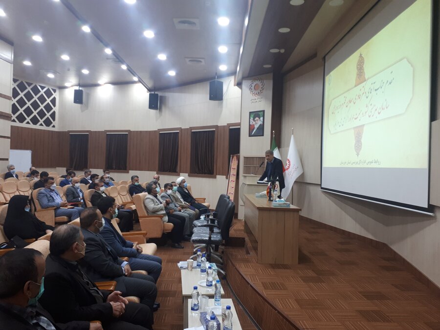 نشست هم اندیشی ریاست سازمان بهزیستی کشور با کارکنان بهزیستی خوزستان