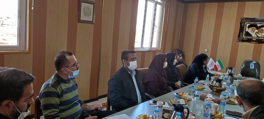 حضور سرپرست بهزیستی استان تهران در ورامین