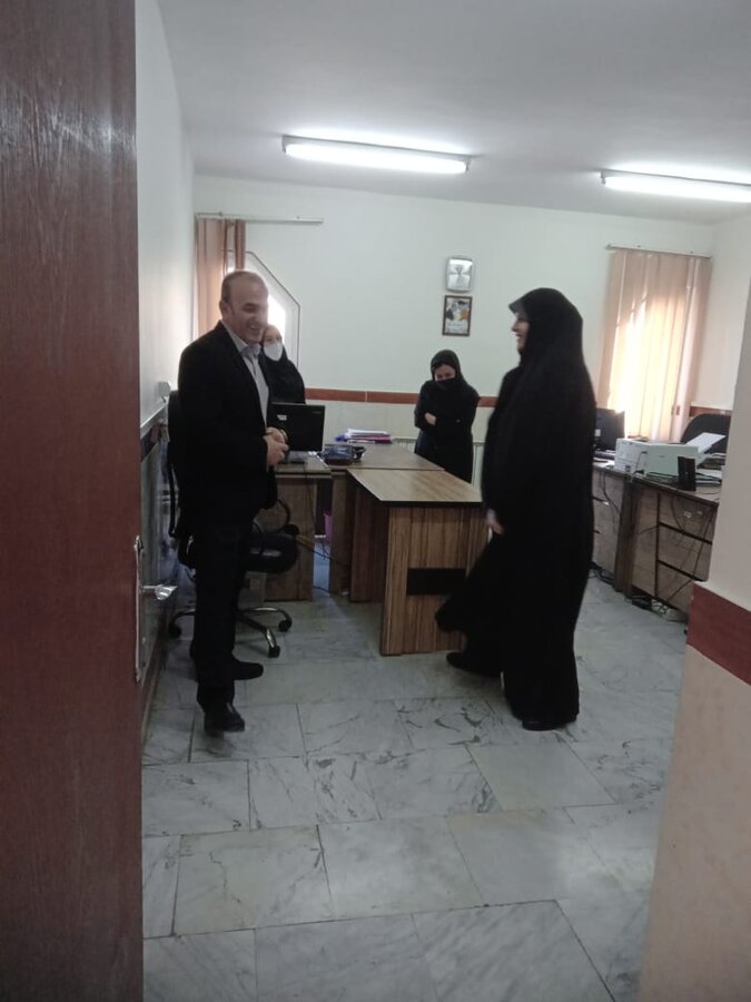 سرپرست بهزیستی استان تهران از ستاد شهرستان  قرچک دیدن کرد