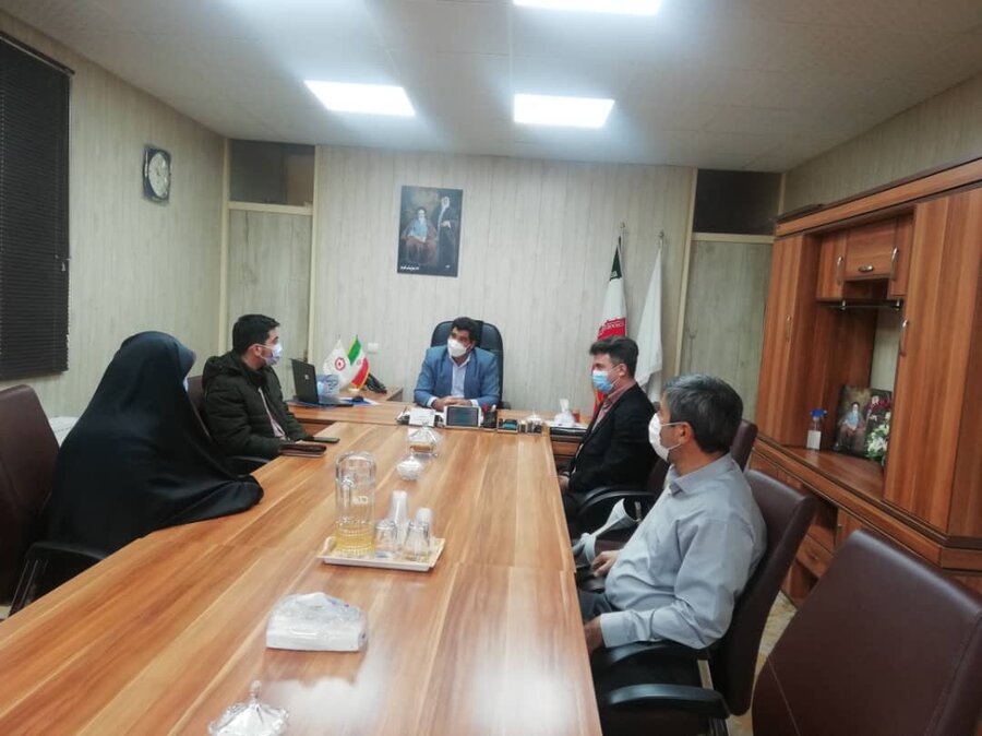 شهریار| برگزاری جلسه هماهنگی اردوی جهادی در شهر وحیدیه