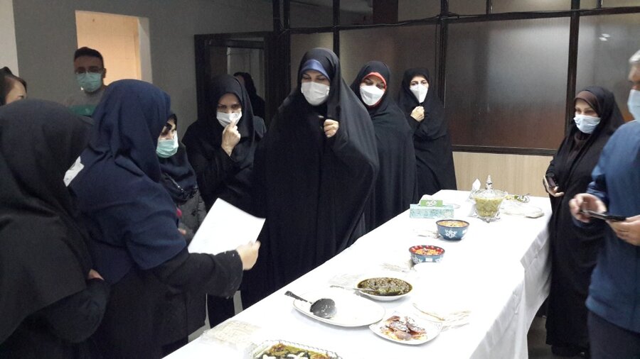 مسابقه آشپزی کارکنان بهزیستی استان تهران برگزار شد
