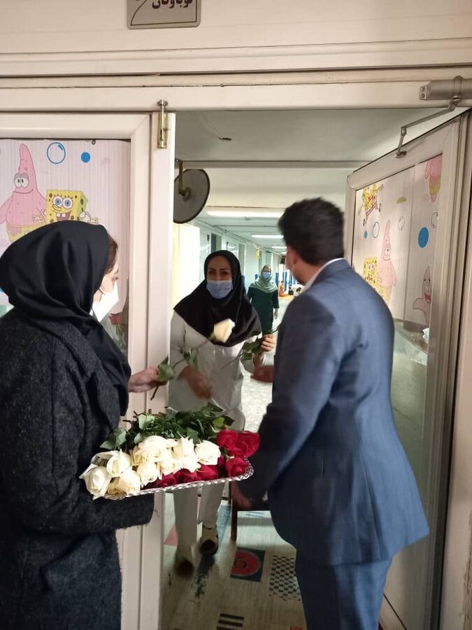 شمیرانات| دیدار مدیر بهزیستی با کارکنان شیرخوارگاه آمنه