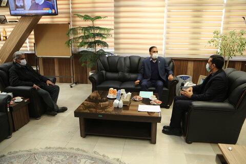 دیدار حسین محمد صالحی نماینده مردم اصفهان با رئیس سازمان بهزیستی کشور