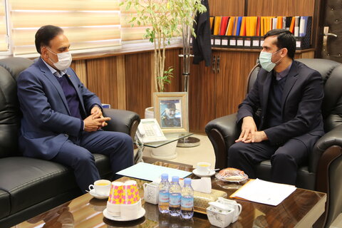 دیدار حسین محمد صالحی نماینده مردم اصفهان با رئیس سازمان بهزیستی کشور