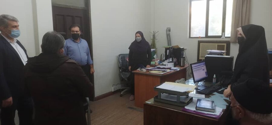 دیدار معاون پشتیبانی و منابع انسانی با بانوان همکار مدیریت بهزیستی شهرستان بوشهر 