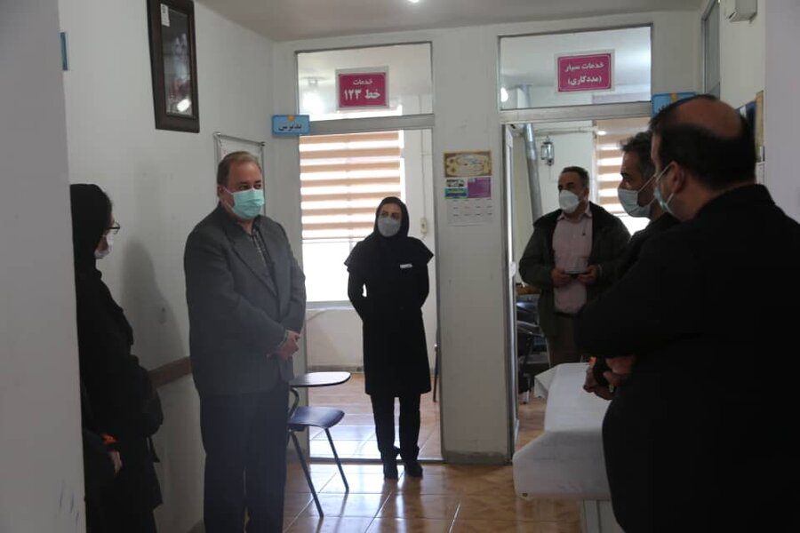 مدیرکل بهزیستی مازندران از اورژانس اجتماعی شهرستان بهشهر بازدید کرد
