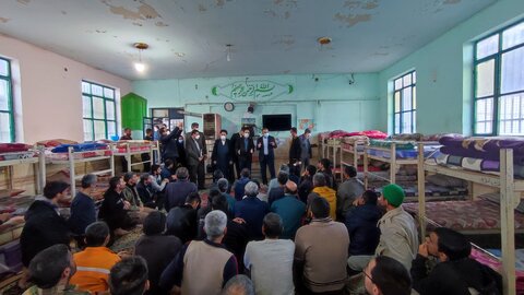 گزارش تصویری| بازدید رئیس کل دادگستری گلستان از کمپ ماده ۱۶ بهزیستی استان