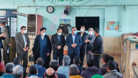 گزارش تصویری| بازدید رئیس کل دادگستری گلستان از کمپ ماده ۱۶ بهزیستی استان