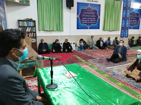 جمعه و جماعت در کنار مردم مسجد اباصالح شهرک بهزیستی
