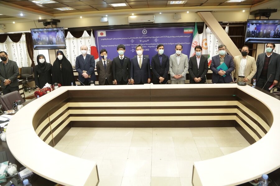 Sign ceremony on GGP projects between SWO and Embassy Japan 