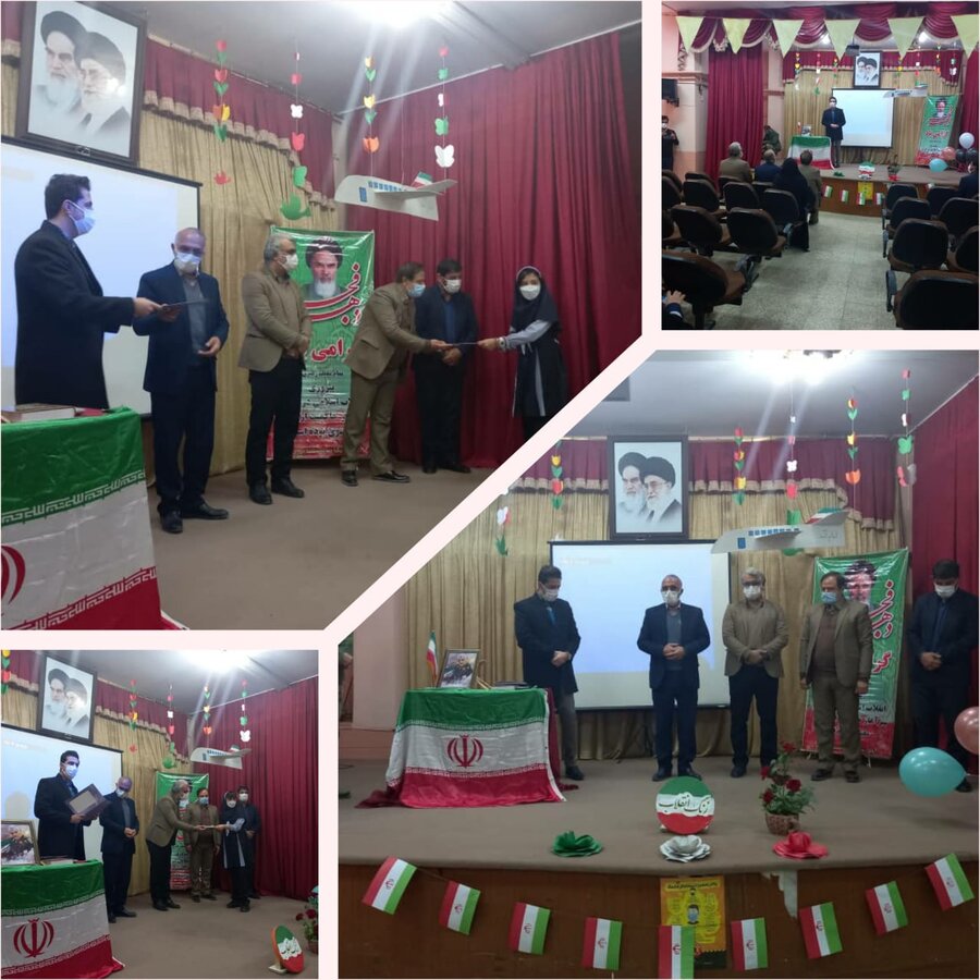 ساوجبلاغ | تجلیل از برگزیدگان مسابقه طراحی پوستر ونقاشی شهرستان ساوجبلاغ