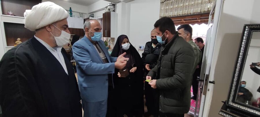افتتاح واحد مسکن مددجویی در شهرستان املش