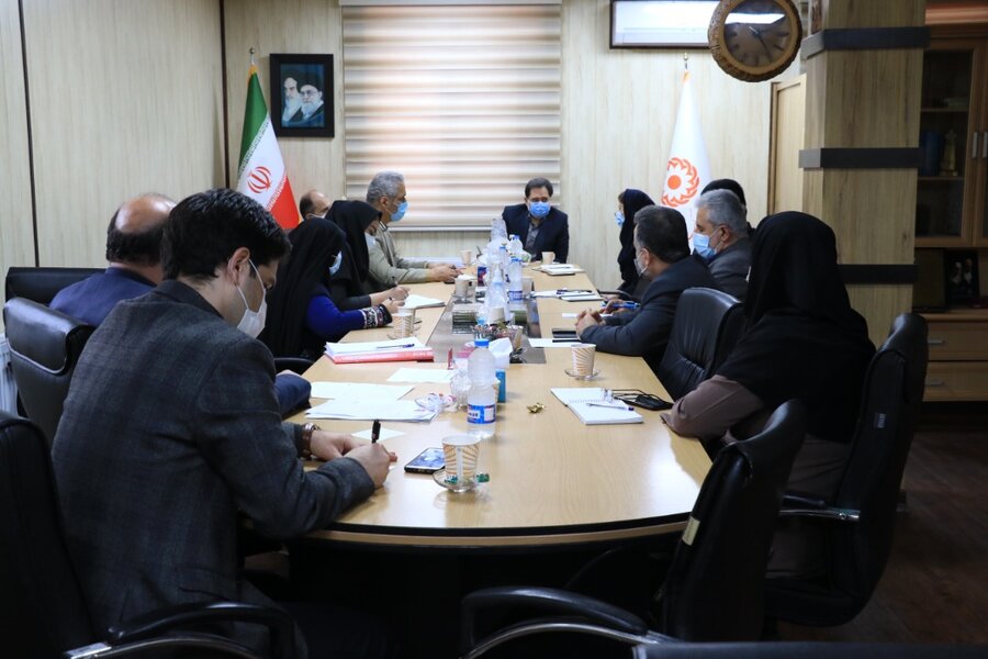 هفتاد و نهمین جلسه کمیته پیشگیری از بیماریهای واگیر بهزیستی استان 