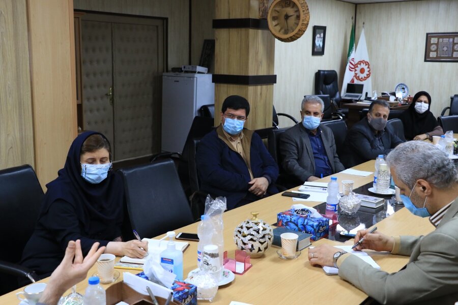 هفتاد و نهمین جلسه کمیته پیشگیری از بیماریهای واگیر بهزیستی استان 