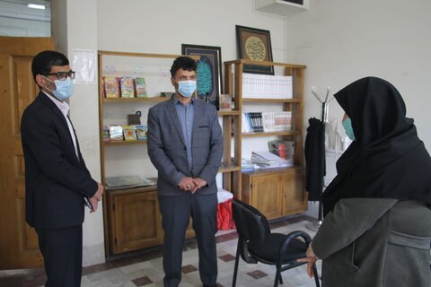 گزارش تصویری / دیدار سرپرست بهزیستی استان با کارکنان ستادی