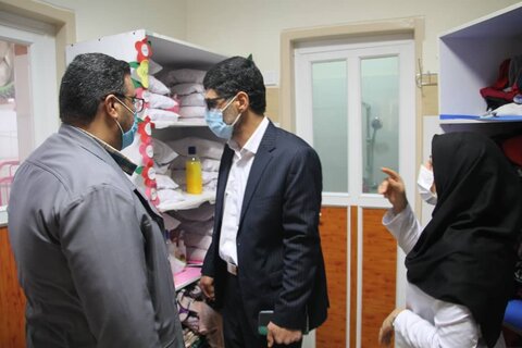 بازدید سرپرست بهزیستی استان مرکزی  از مرکز توانبخشی و مراقبتی شبانه روزی معلولان ذهنی زیر ۱۴ سال  گرکان
