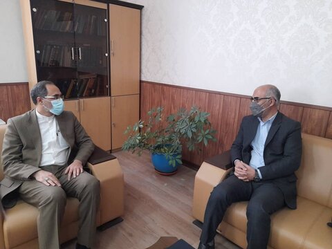 دیدار مدیرکل بهزیستی با دادستان عمومی و انقلاب مرکز استان سمنان