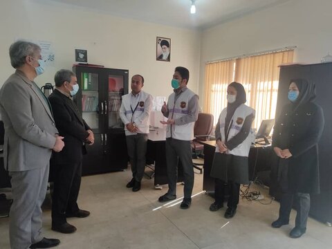 دیدار مدیرکل بهزیستی استان کردستان با پرسنل اداره بهزیستی قروه به مناسبت دهه مبارک فجر ۱۴۰۰