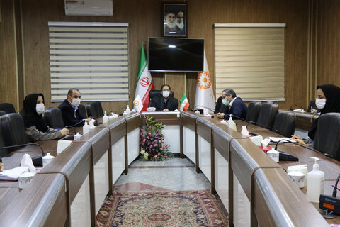 برگزاری جلسه شورای معاونین بهزیستی آذربایجان غربی جهت اجرای شیوه نامه ثبت اطلاعات مددجویان جهت معافیت از پرداخت قبوض