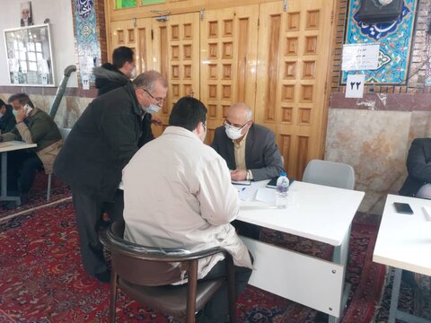 دیدار مردمی مدیر کل بهزیستی استان سمنان به اتفاق استاندار در شهرستان شاهرود