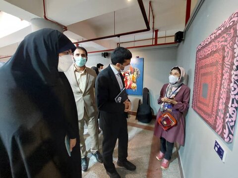 حضور رئیس سازمان بهزیستی کشور در آئین افتتاح دومین جشنواره هنری همام