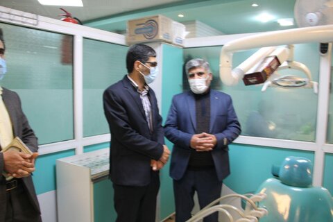 بازدیدزیدوند سرپرست بهزیستی استان مرکزی، غریبی مدیر درمانگاه ثار الله واز بخشهای مرکز درمانی ثارالله اراک