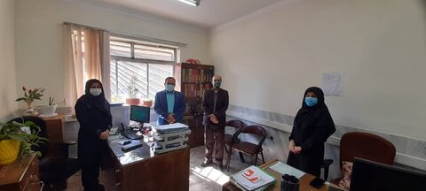 گزارش تصویری | دیدار سرپرست جدید بهزیستی استان با جمعی از همکاران