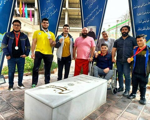 وزنه‌برداران جانباز و معلول استان اردبیل پنج مدال کسب کردند