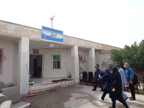 بازدید سرپرست بهزیستی خوزستان از مرکز جامع درمان و بازتوانی  اعتیاد آبادان