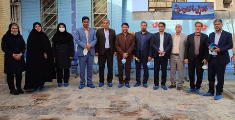 ‌دیدار شهردار و اعضای شورای شهر خرم آباد  از مرکز خیریه سالمندان صدیق