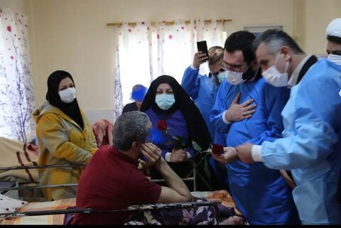بازدید نوروزی دادستان مرکز استان مازندران از مرکز شبانه روزی توانبخشی افراد دارای معلولیت بالای 14 سال شهید فیاض بخش سرخ رود
