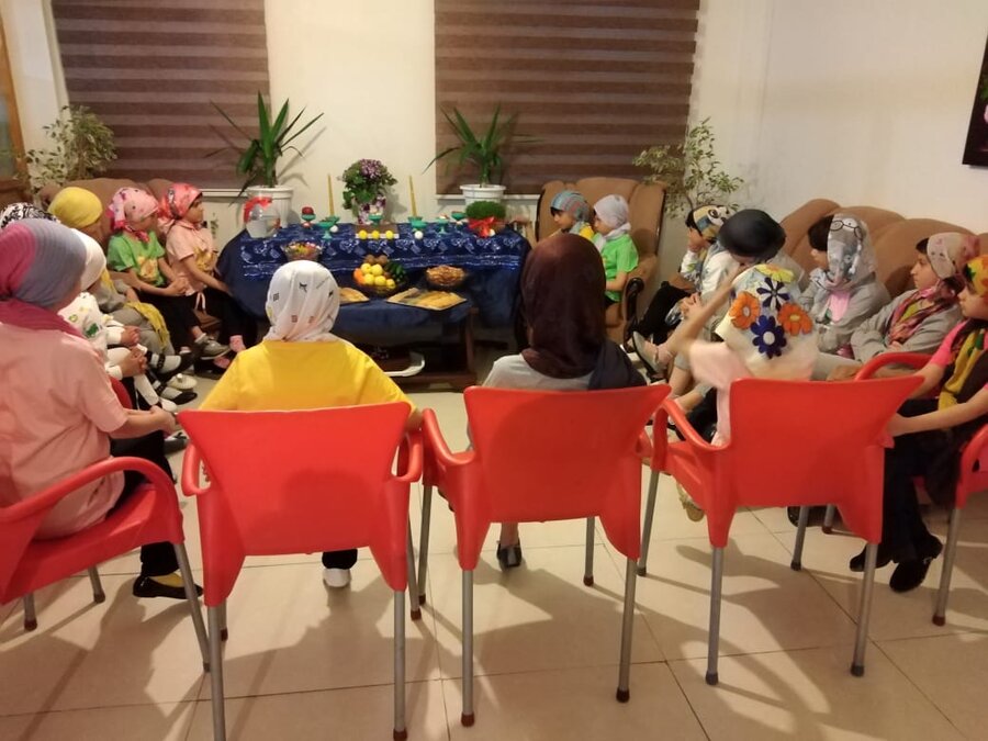 پردیس| فرماندار کنار فرزندان مراکز مقیم شبه خانواده 