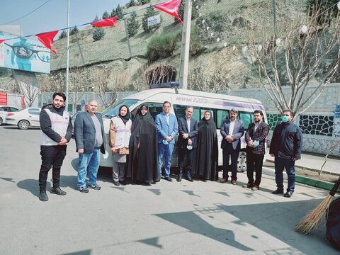 گزارش تصویری | بازدید مدیران استانداری البرز از استقرار نوروزی تیم اورژانس اجتماعی بهزیستی