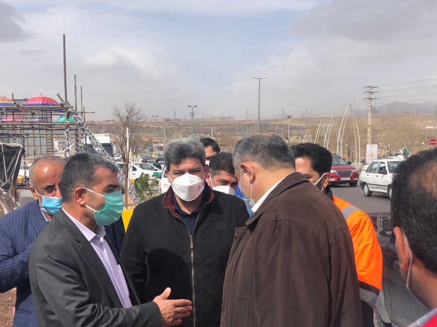 فیروزکوه| بازدید سرزده معاون امنیتی انتظامی استانداری تهران از اورژانس اجتماعی  