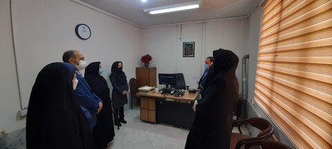 گزارش تصویری ا گرمسار ا دیدار سرپرست بهزیستی استان با همکاران شهرستان