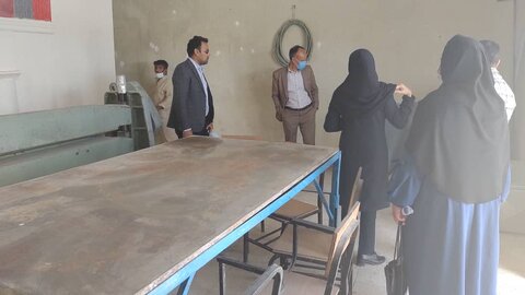 سرپرست بهزیستی استان از مرکز اقامتی درمان اجباری اعتیاد تل سیاه زاهدان بازدید کرد