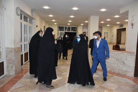 گزارش تصویری | بازدید معاون رییس جمهور در امور زنان و خانواده از مرکز بازپروری زنان و دختران توس در مشهد