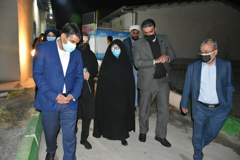 گزارش تصویری | بازدید معاون رییس جمهور در امور زنان و خانواده از کمپ ماده ۱۶ معتادین اکبرآباد در مشهد