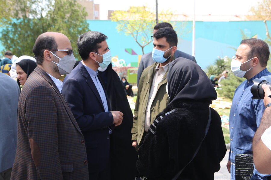 ببینیم| شانزدهمین مراسم عید دیدنی افراد دارای معلولیت شهر تهران